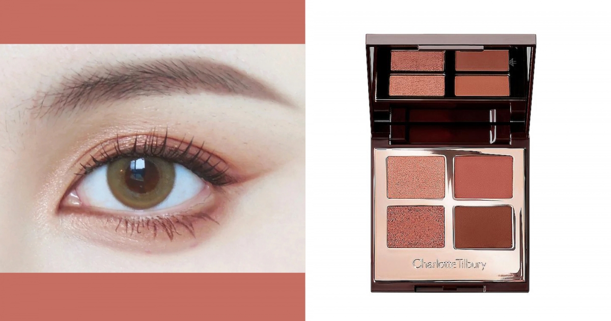 Charlotte Tilbury 四色眼影盤 #pillow talk dreams