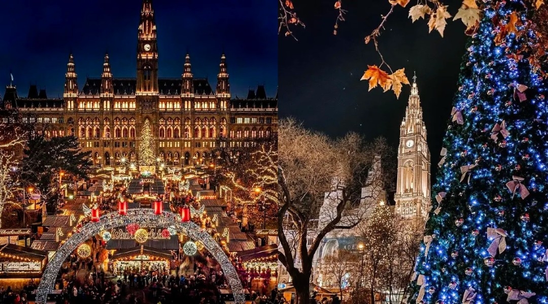 奧地利 維也納市政廳聖誕市集