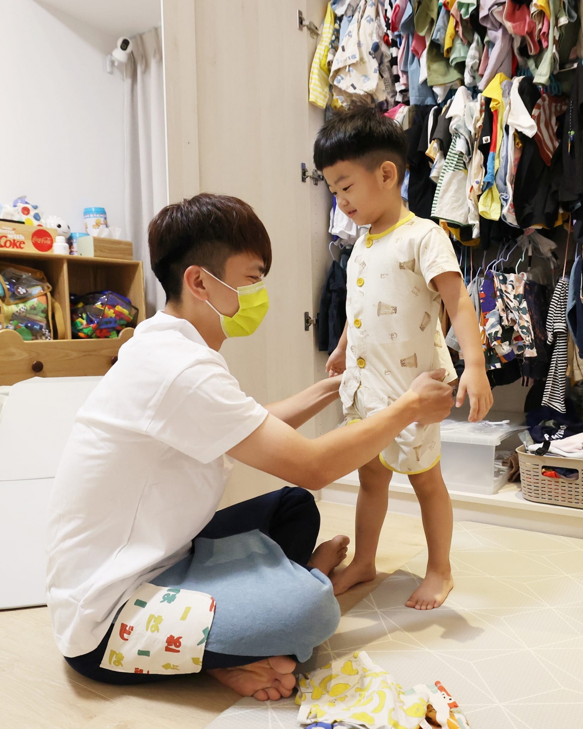 蔡桃貴第一天上學