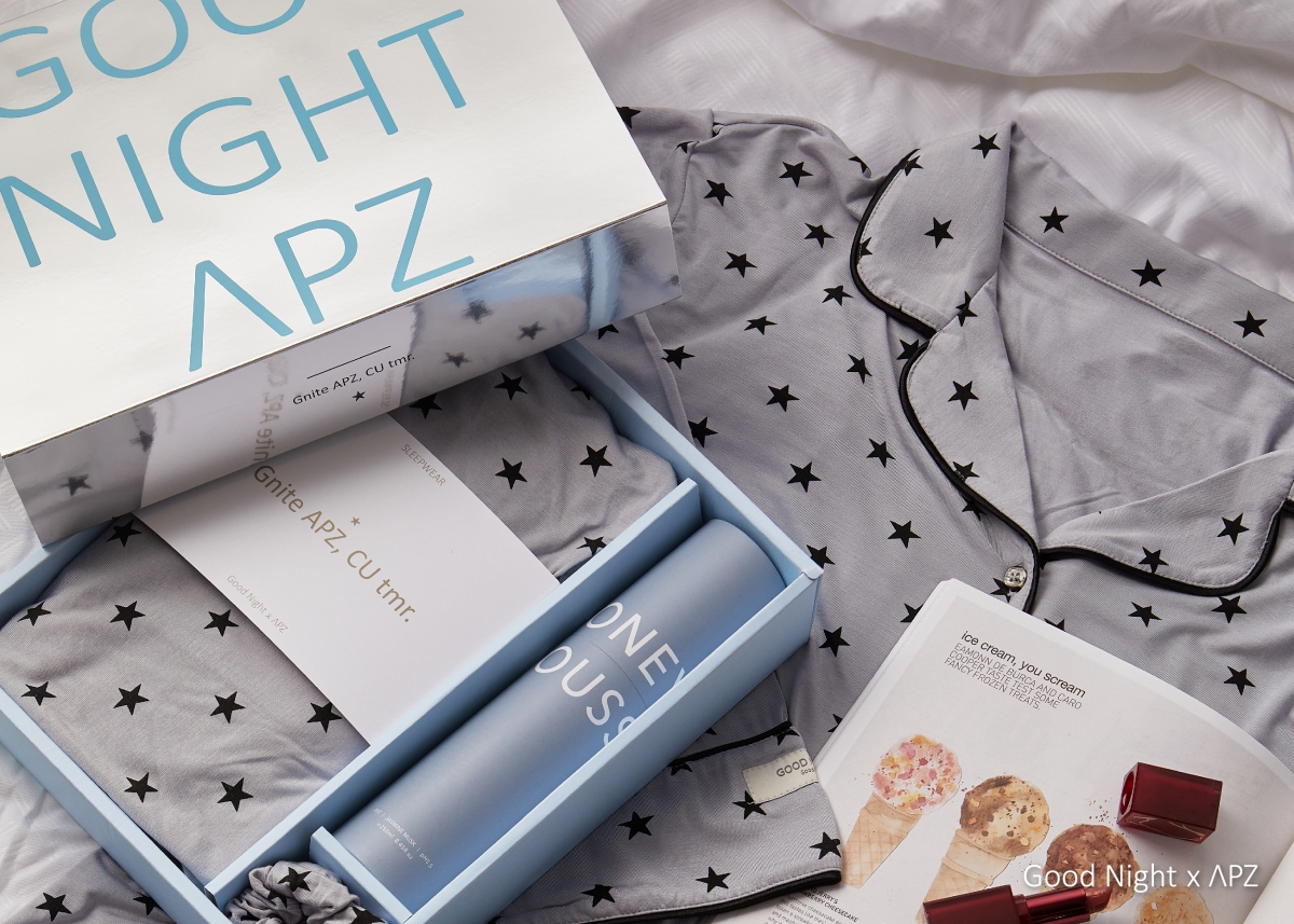 APZ x Goodnight Gnite APZ聖誕限定寢居禮盒組，NT1,780