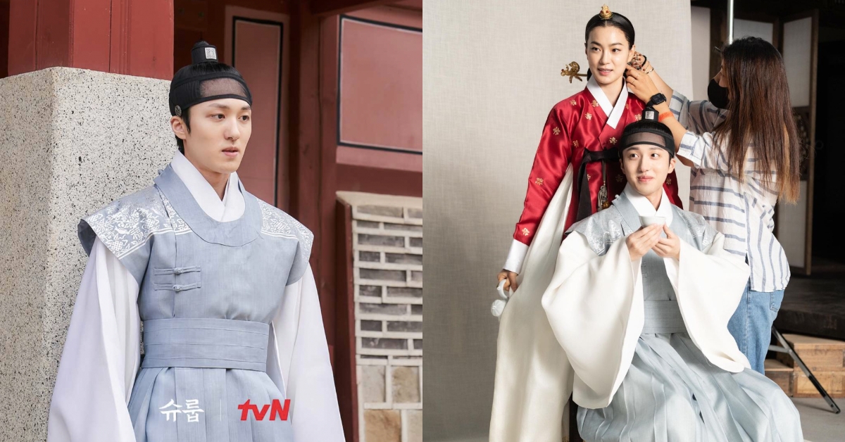 姜澯熙在《王后傘下》演出反派義聖君,與玉子妍飾演的母親黃貴人野心勃勃。