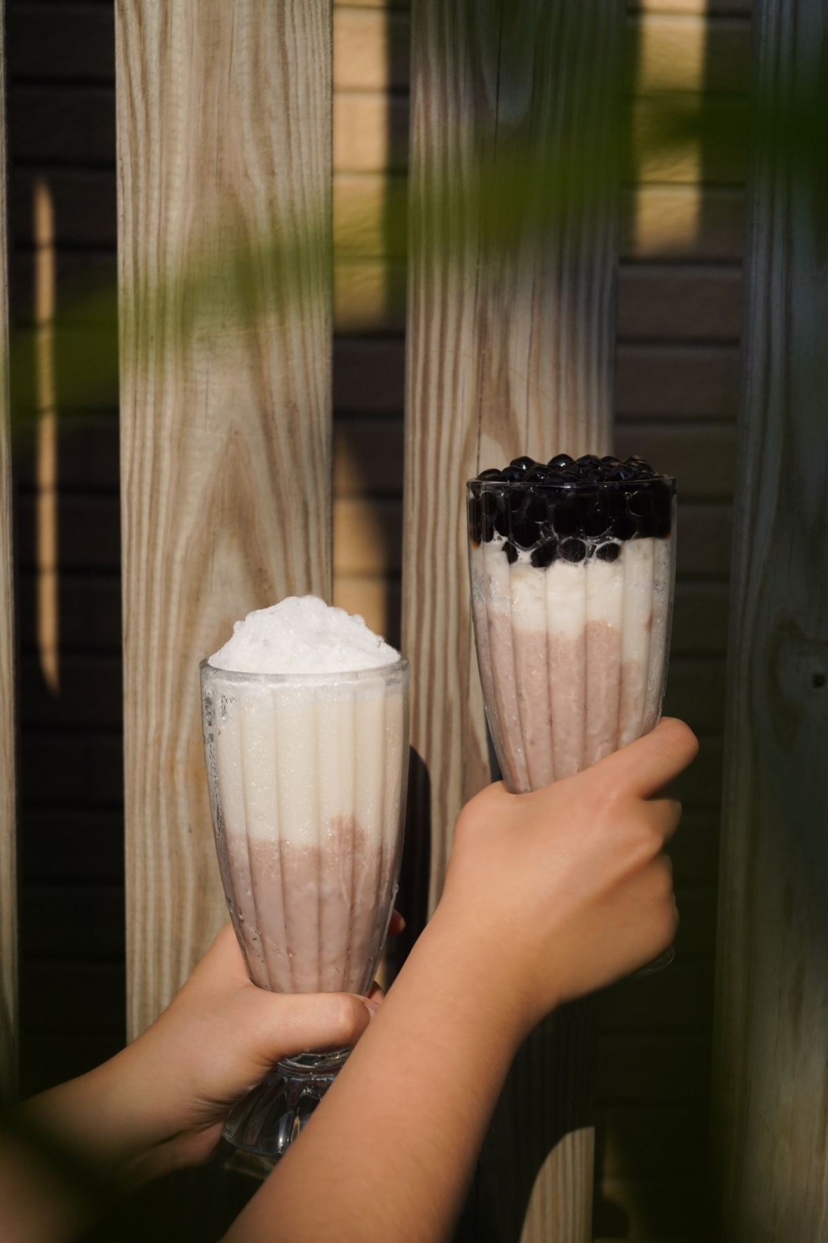 芋頭波霸鮮奶、芋頭鮮奶