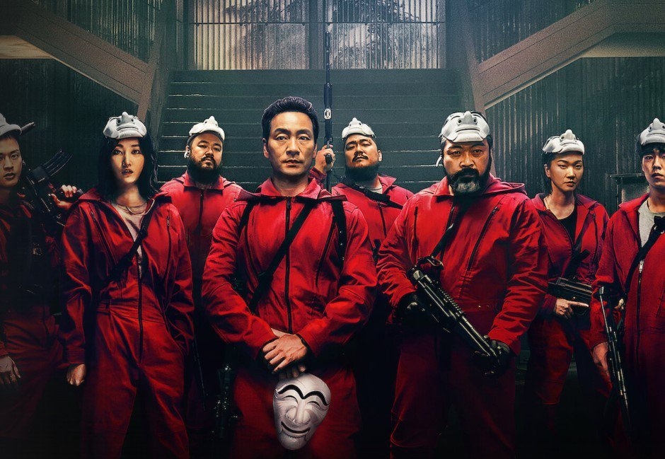 《紙房子：韓國篇》翻拍自艾力克斯畢納創作的西班牙同名電視劇。