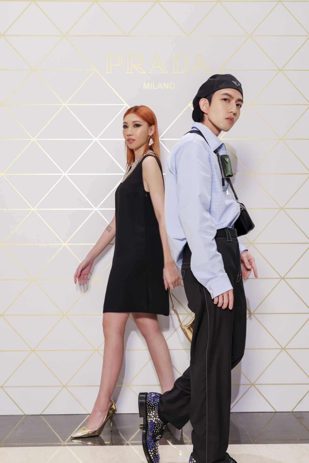 林宥嘉與Karencici出席PRADA Party Collection