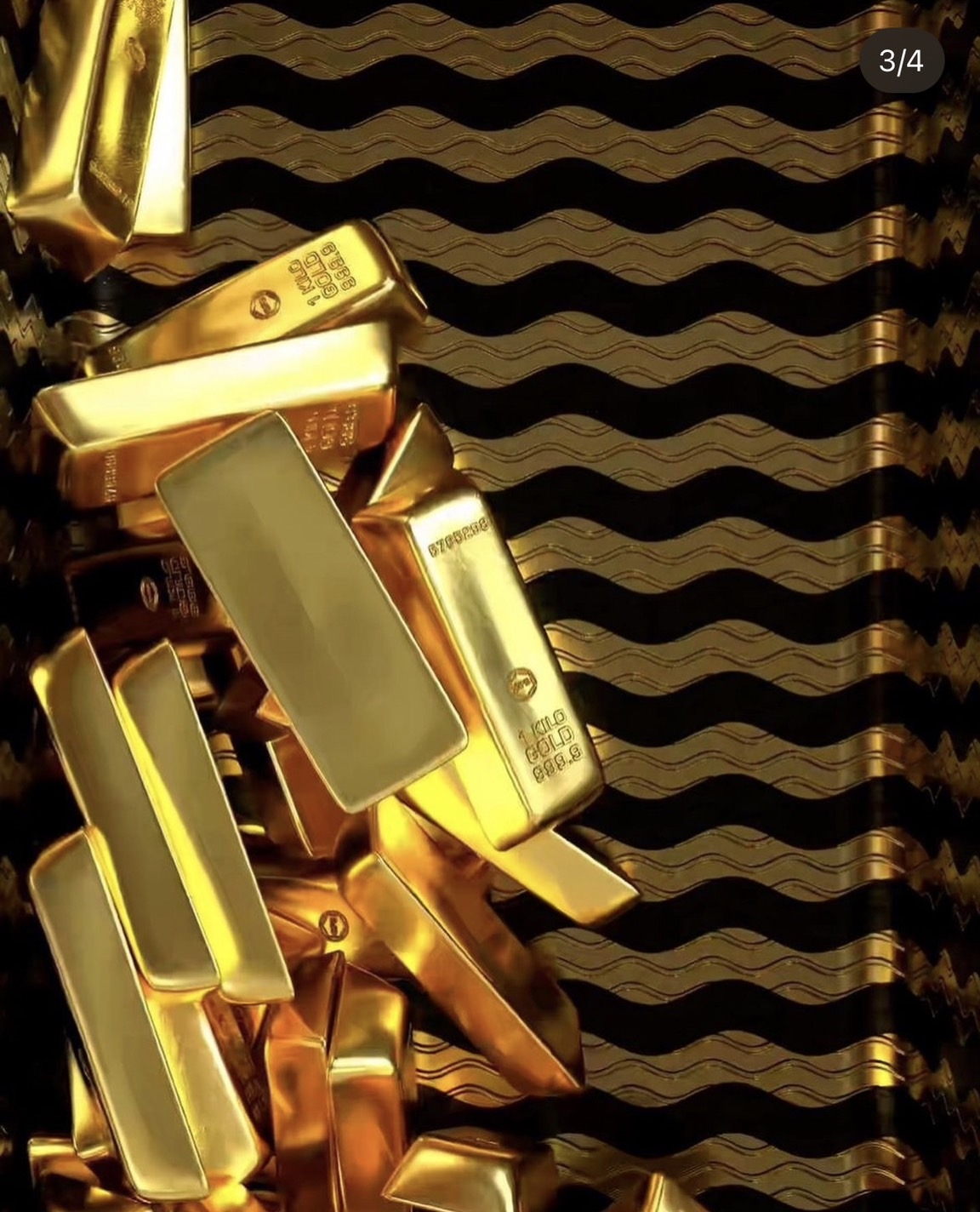 Kursat Yildirim直接曬出金條炫副