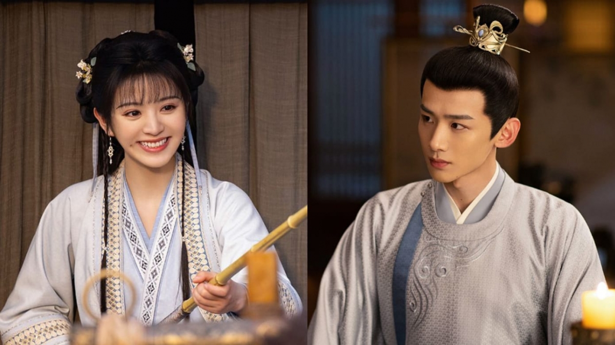 田曦薇和白敬亭共演《卿卿日常》，戲中有不少甜蜜吻戲。