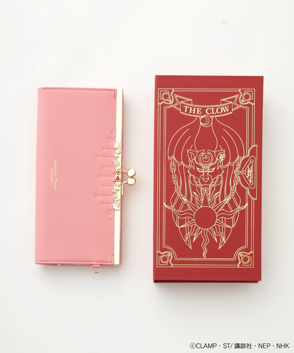 長夾附贈的盒子是以 THE CLOW BOOK為靈感