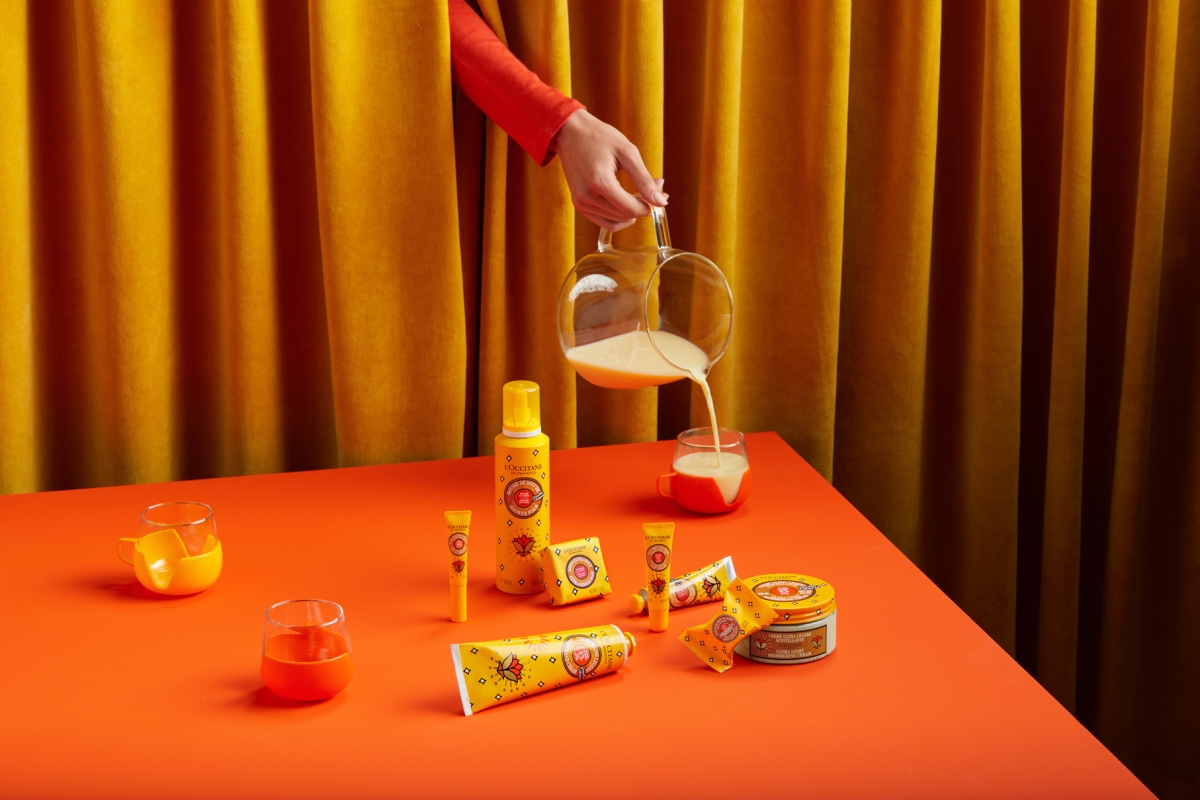 L'OCCITANE繽紛乳油木金黃拿鐵系列