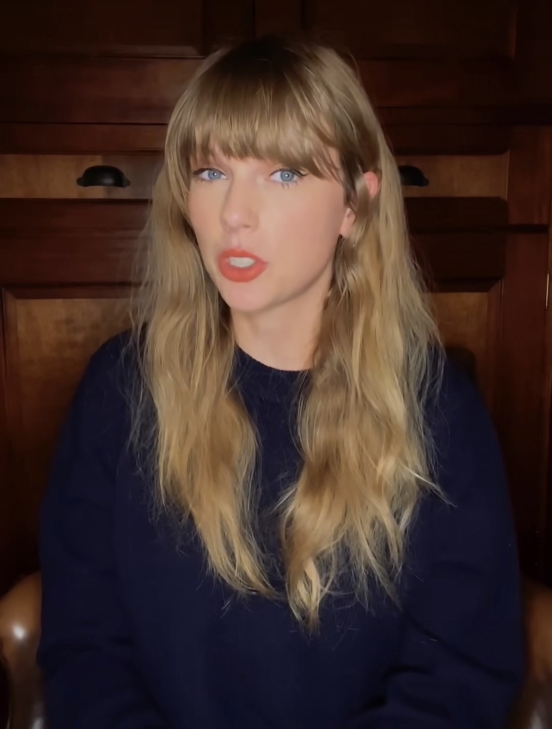 泰勒絲擁有一頭美麗金髮