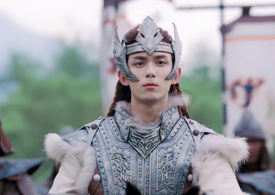 古裝扮相的吳磊