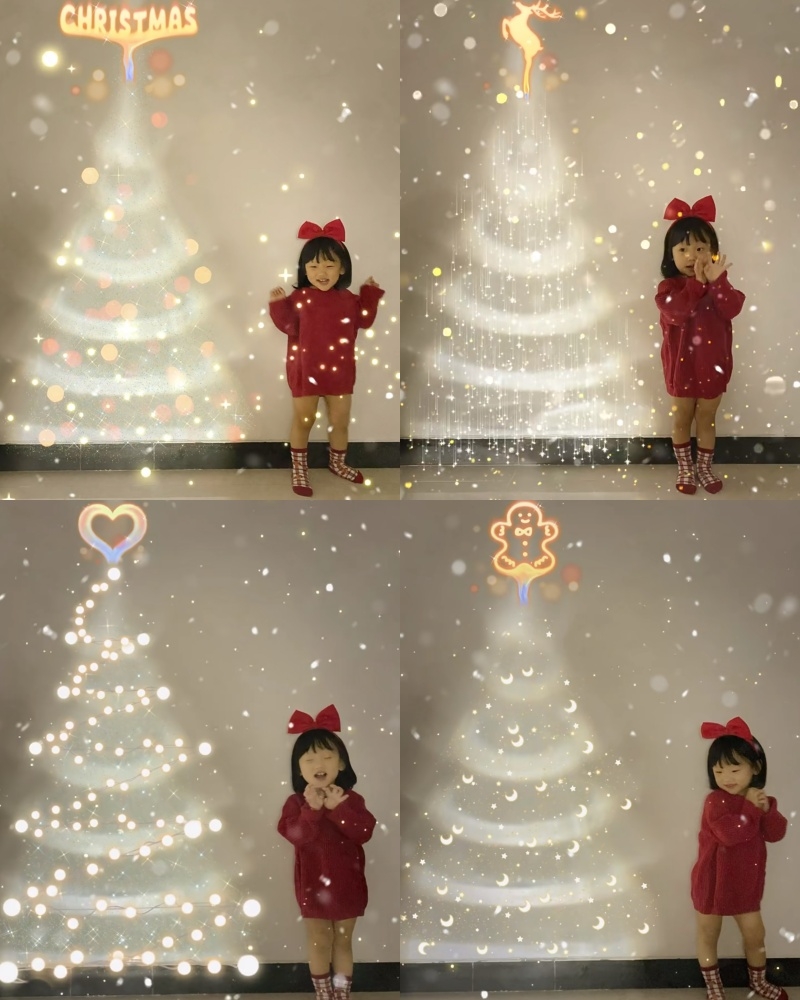 怕孩子帶出去失控,可以在家DIY聖誕樹!