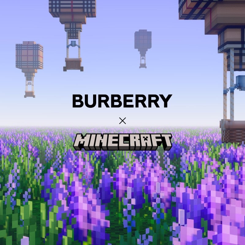 Burberry x Minecraft聯名系列