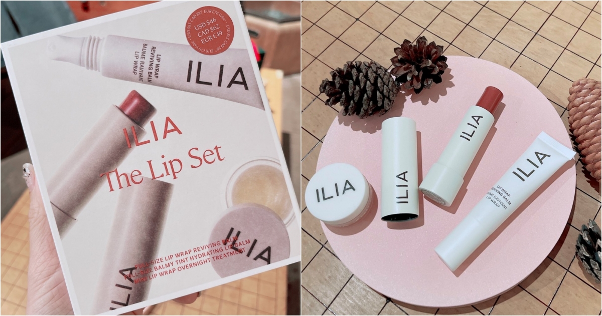 ILIA 經典美唇三件組,NT$1,800