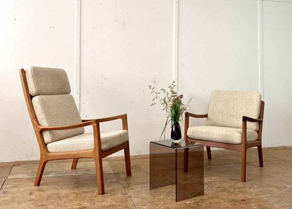 丹麥傢俱設計師 Ole Wanscher 1960 年代設計的 Senator 扶手椅