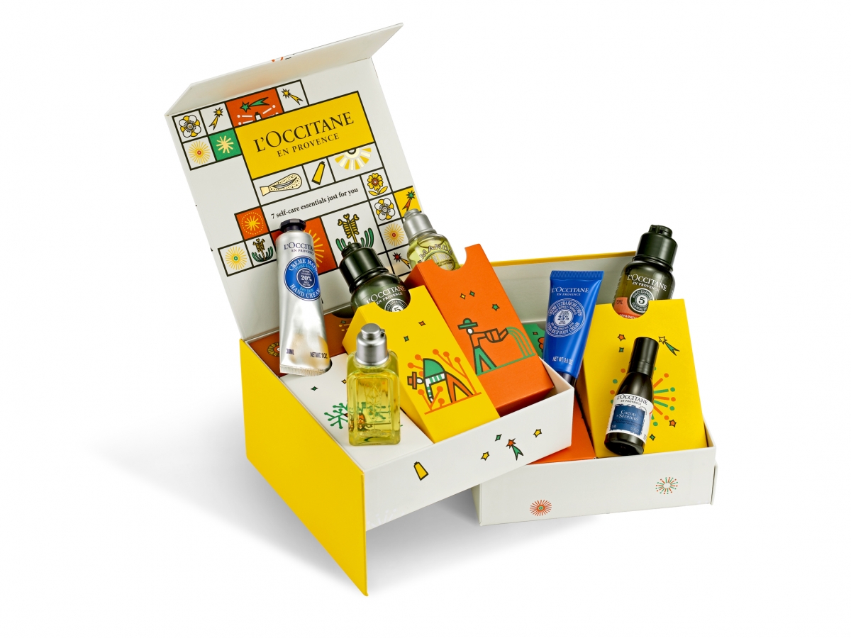 L'OCCITANE繽紛限定版7日倒數月曆,NT$1,680