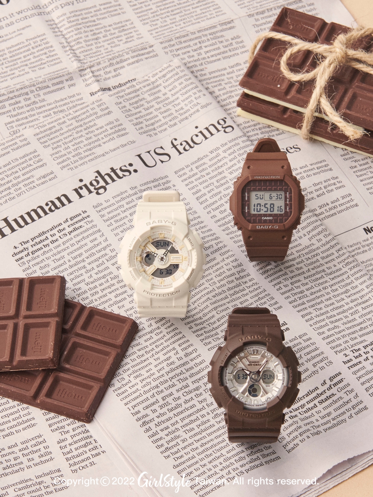 (上)BGD-565USW-5建議售價NT$2,600、(中)BA-110XSW-7A建議售價NT$4,200、(下)BA-130SW-5A建議售價NT$4,200