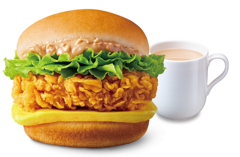 肯德基「花生吮指嫩雞蛋堡」