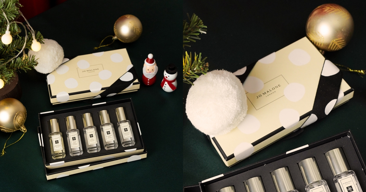 Jo-Malone歡樂雪花聖誕香水糅香禮盒