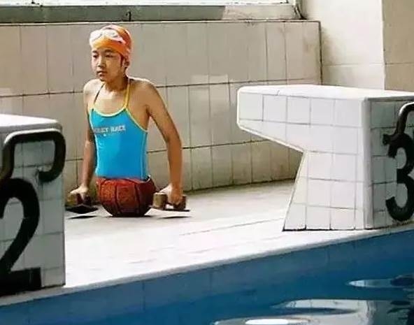 游泳成為她的重心