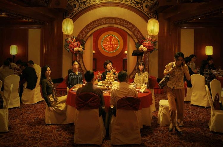 謝盈萱在本屆金馬宣傳影片一人分飾多角發揮神演技。