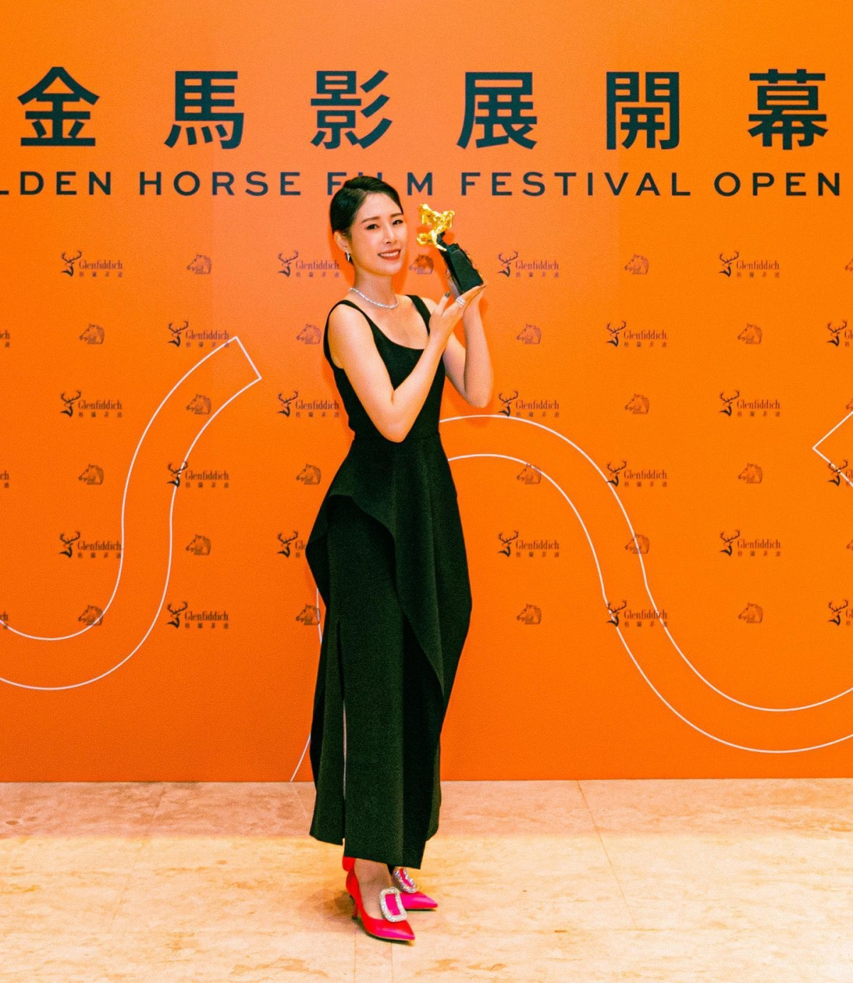 蔡亘晏以《咒》入圍本屆金馬獎最佳女主角獎。