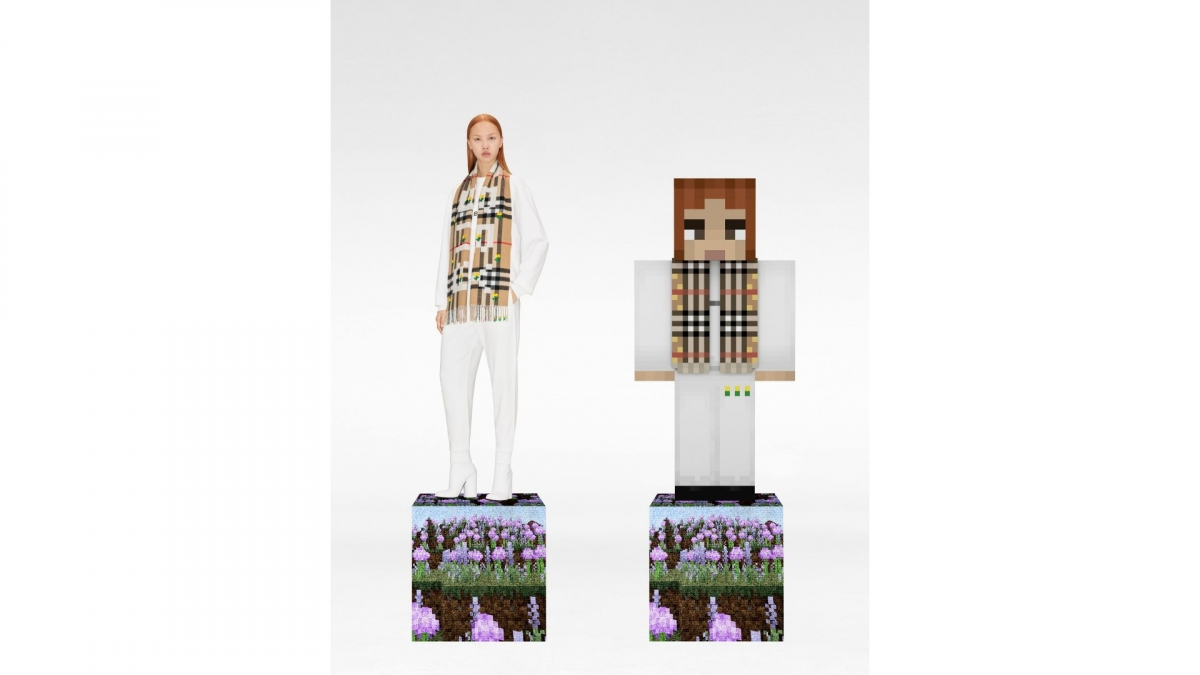 Burberry X Minecraft