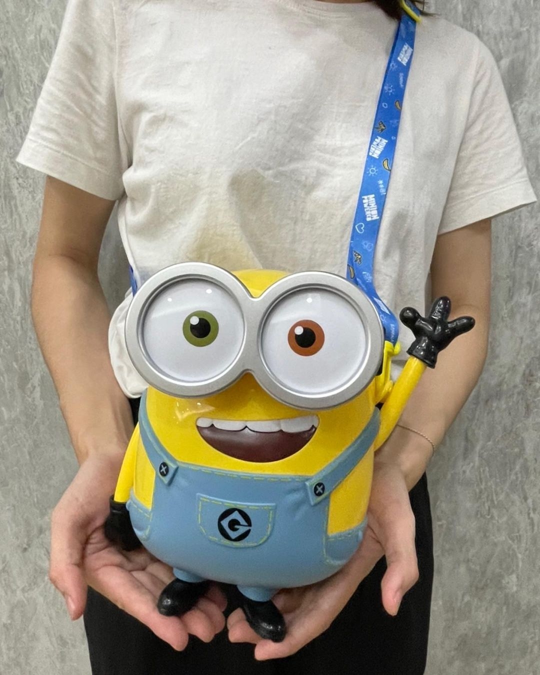 全家小小兵爆米花桶