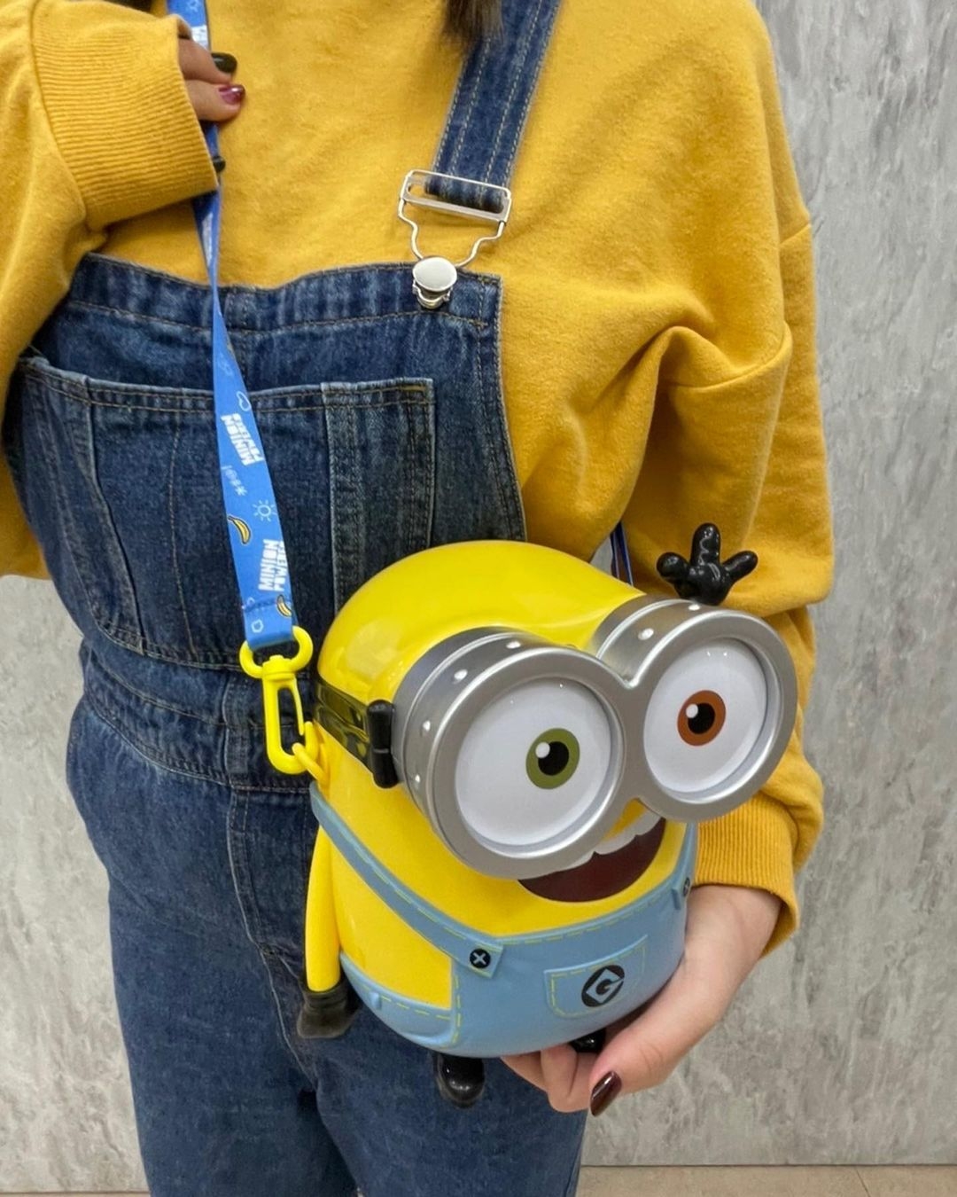 全家小小兵爆米花桶