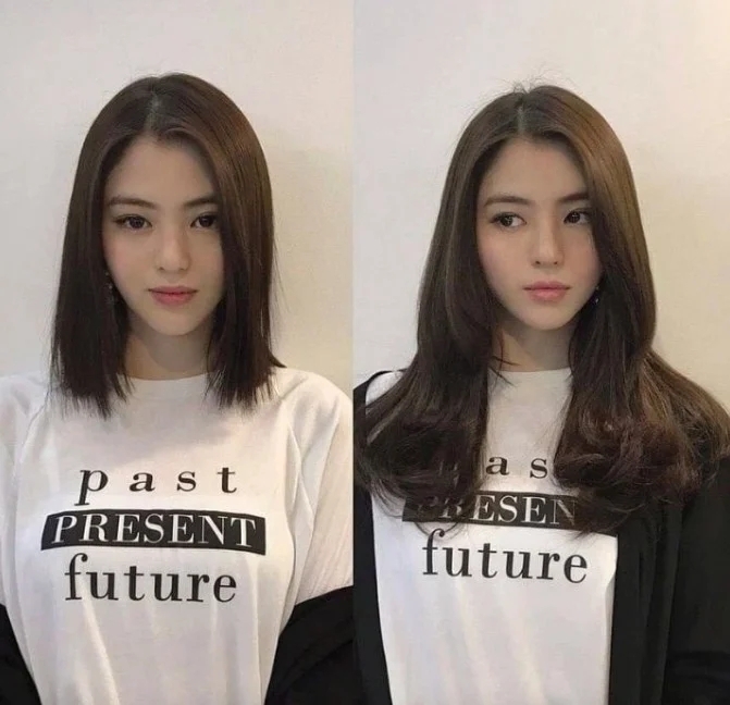 韓韶禧5年前擔任髮型模特舊照