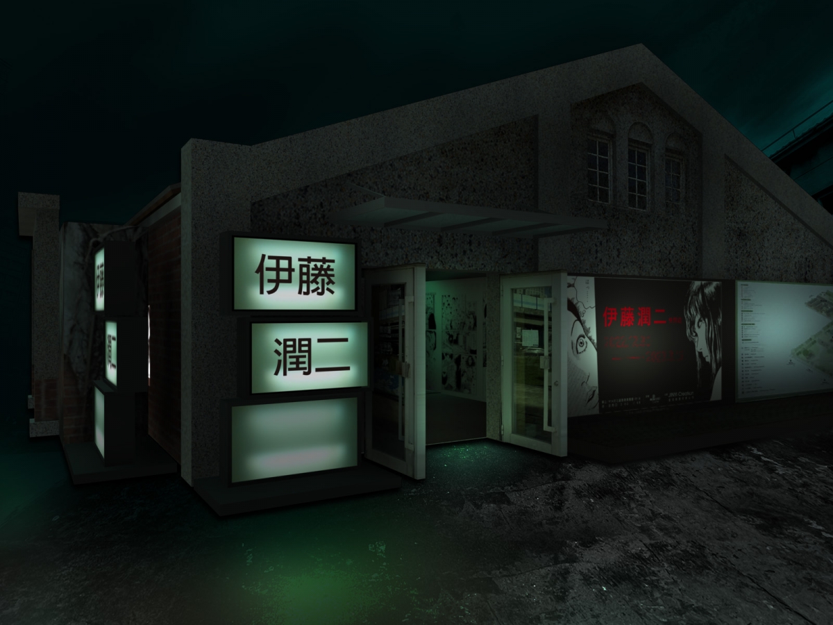 伊藤潤二快閃店示意圖