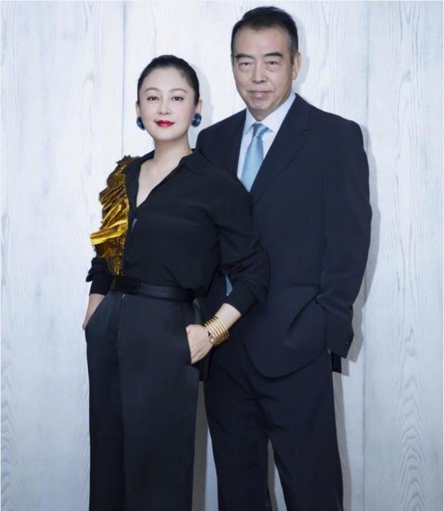 陳凱歌與陳紅賢伉儷。