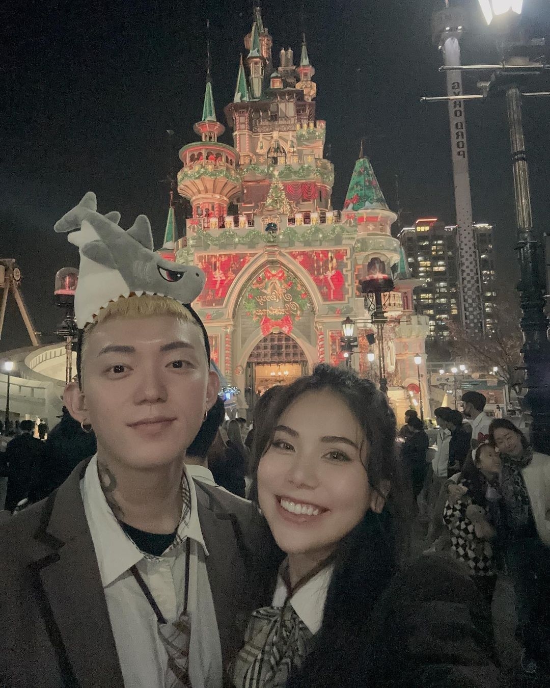 蕾菈到韓國慶生