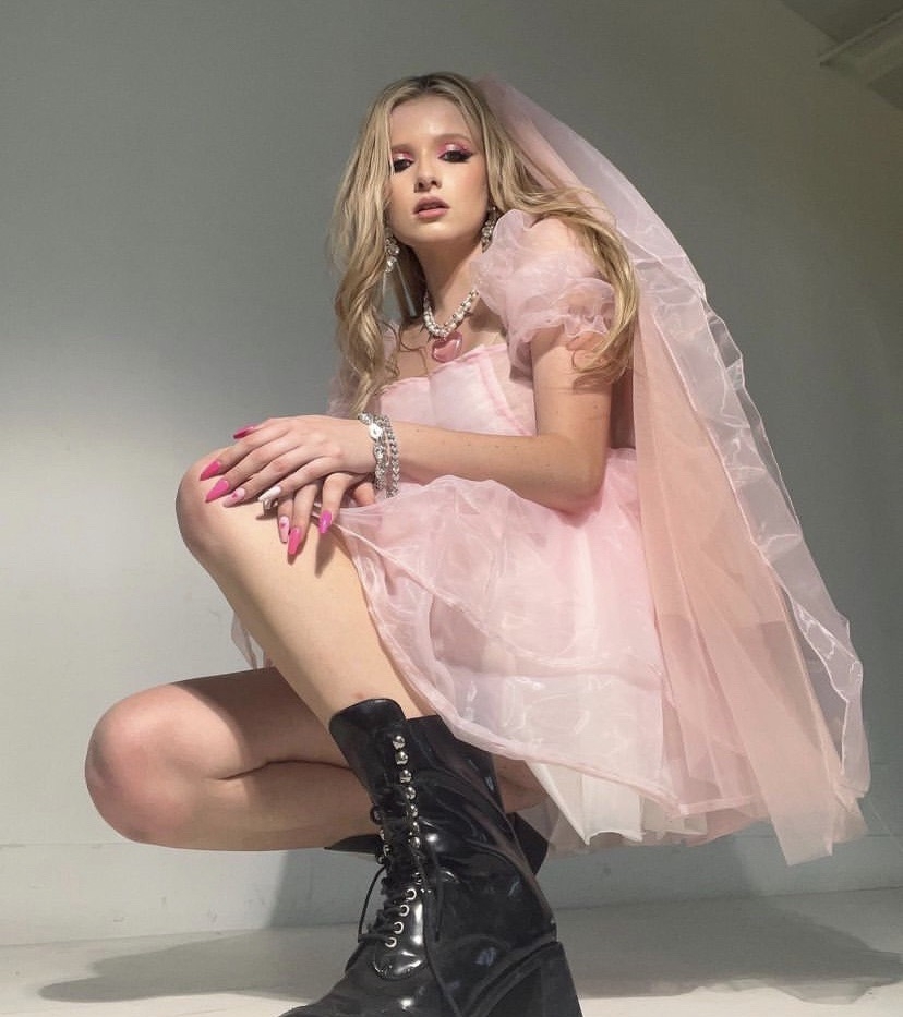 以前的她很沒自信