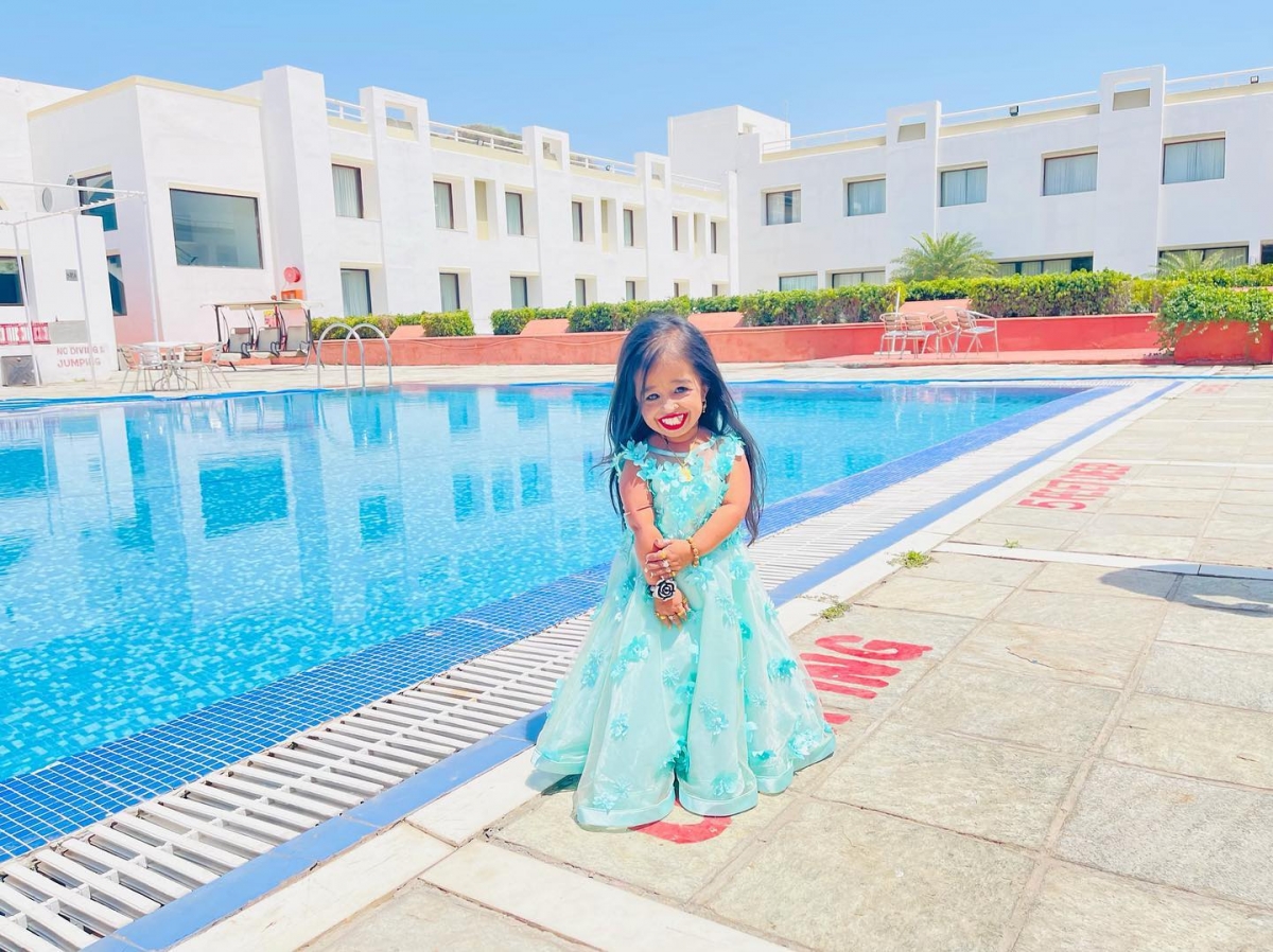 「世界最矮女子」Jyoti Amge