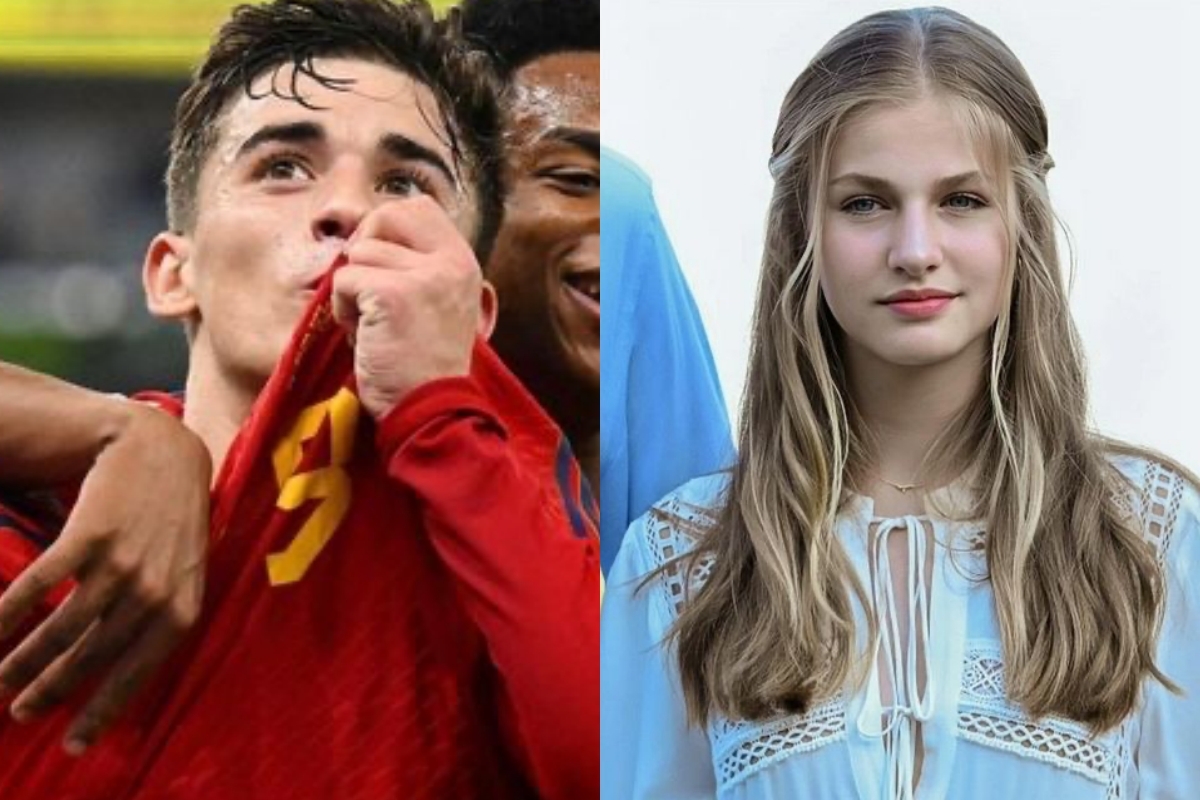 西班牙公主萊昂諾爾、足球新星加維