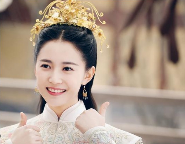 陳鈺琪飾演的《錦繡未央》九公主嬌俏可人。