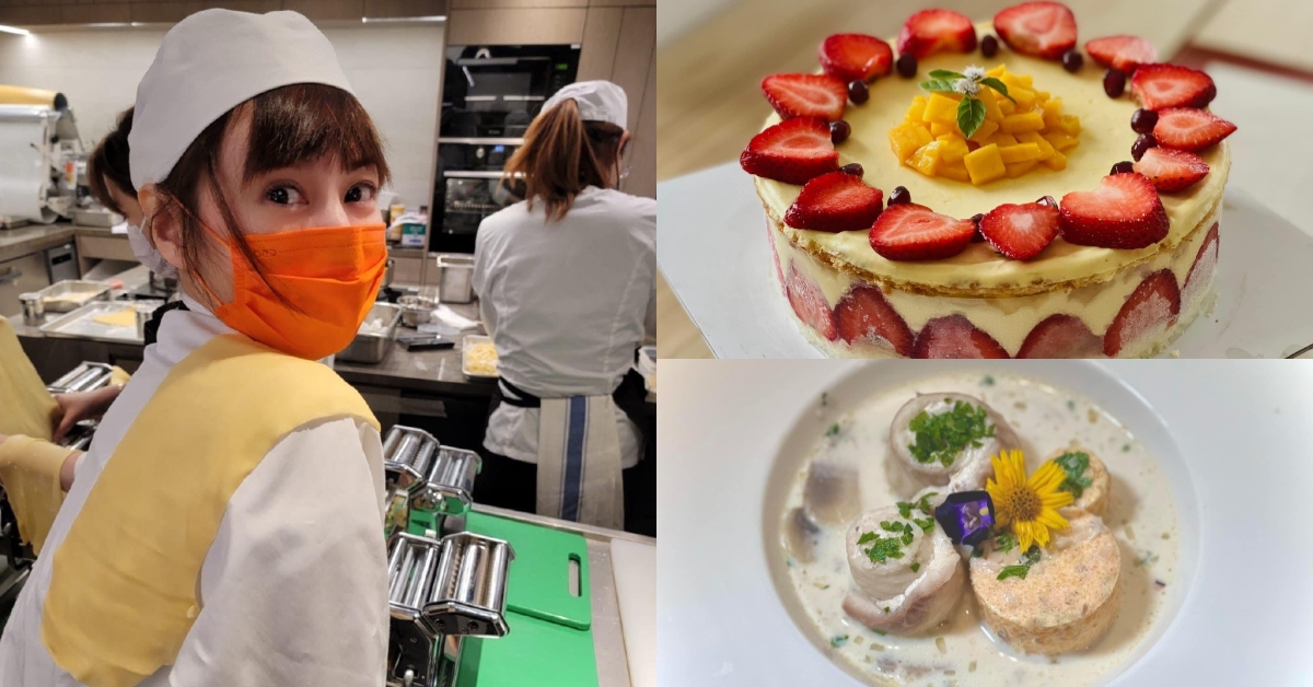 劉心悠近來專心鑽研廚藝。