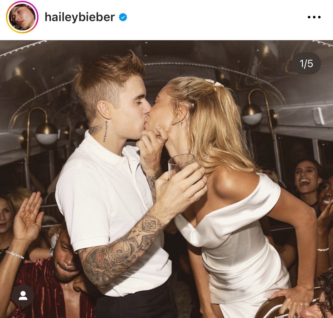 小賈斯汀與海莉復合3個月就閃婚