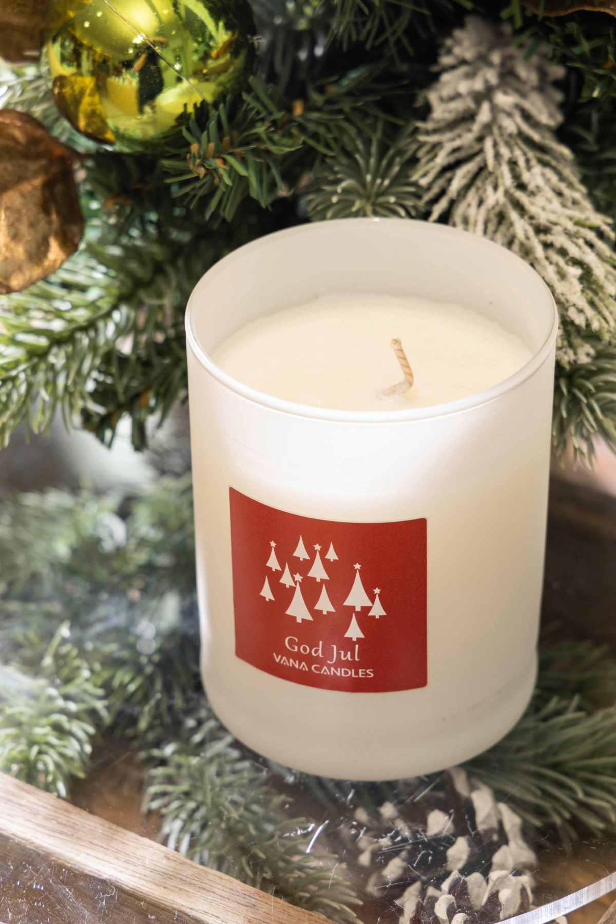 VANA聖誕快樂限定系列 「 God Jul 」 香氛蠟燭 – 肉桂香料調200g