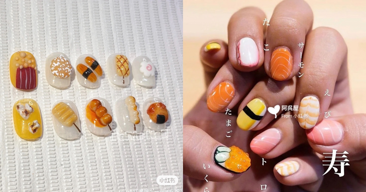 小紅書@肥魚Nail、阿吳在東京