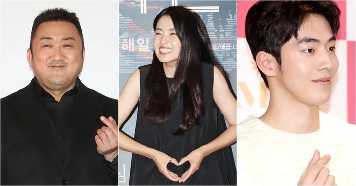 馬東石、金泰梨、南柱赫