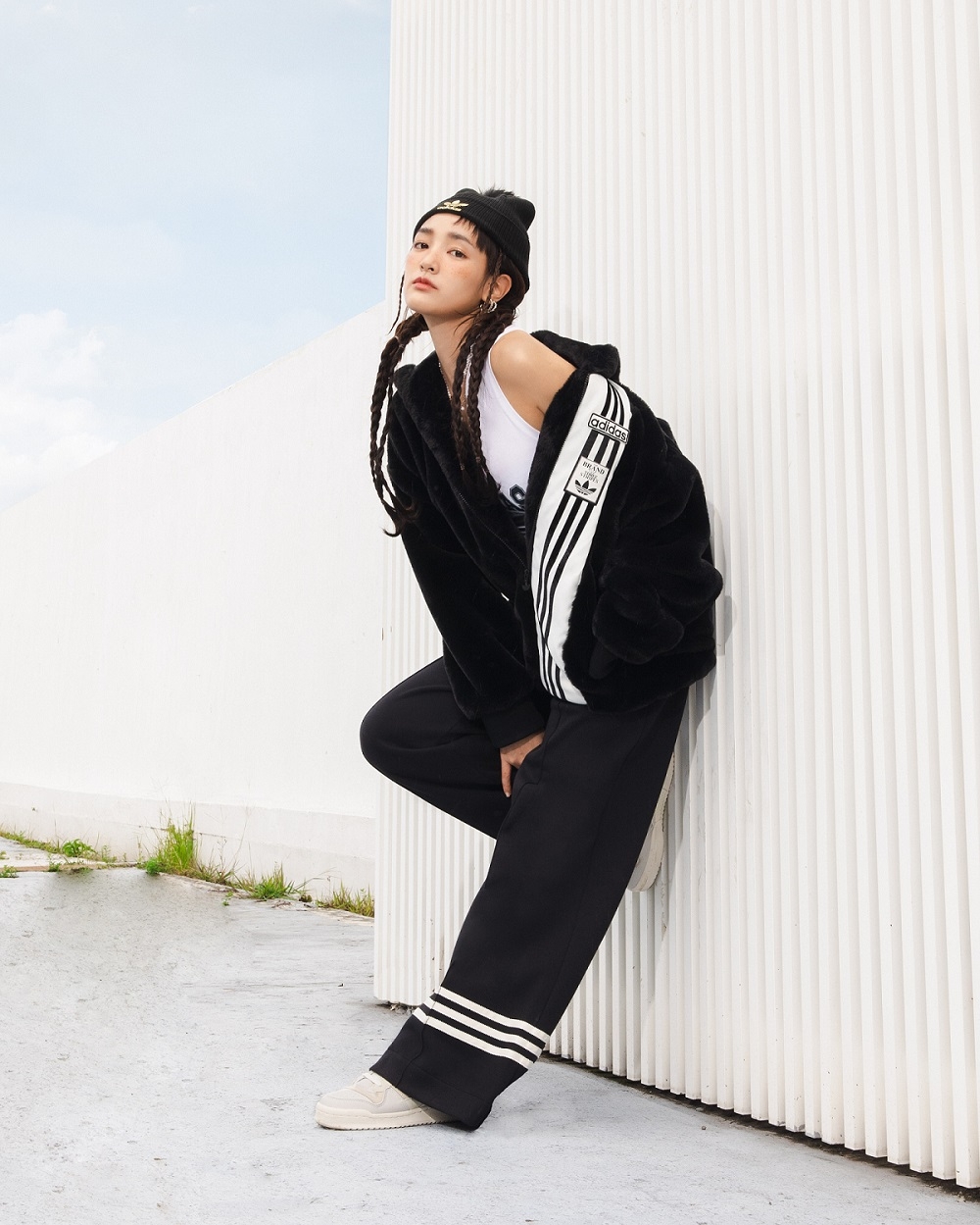 王淨穿搭adidas Originals 2022 FORUM 秋冬系列