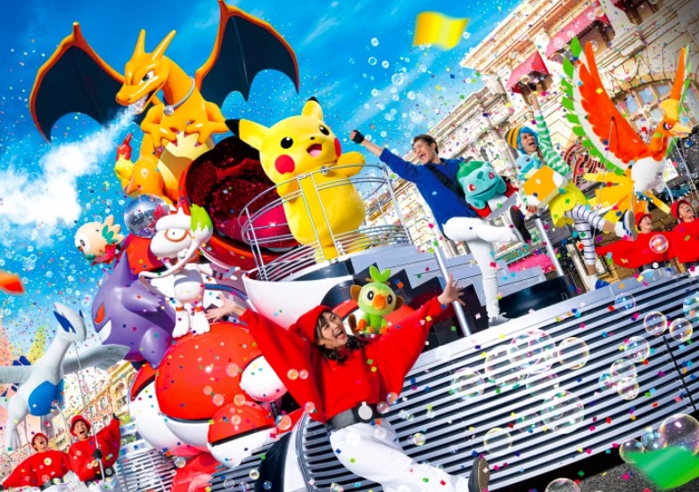 大阪環球影城「寶可夢」遊行