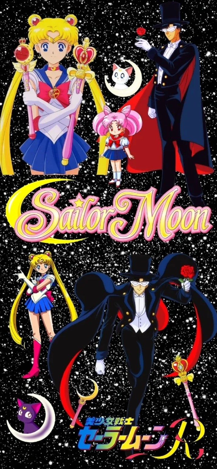 燕尾服蒙面俠與水手月亮