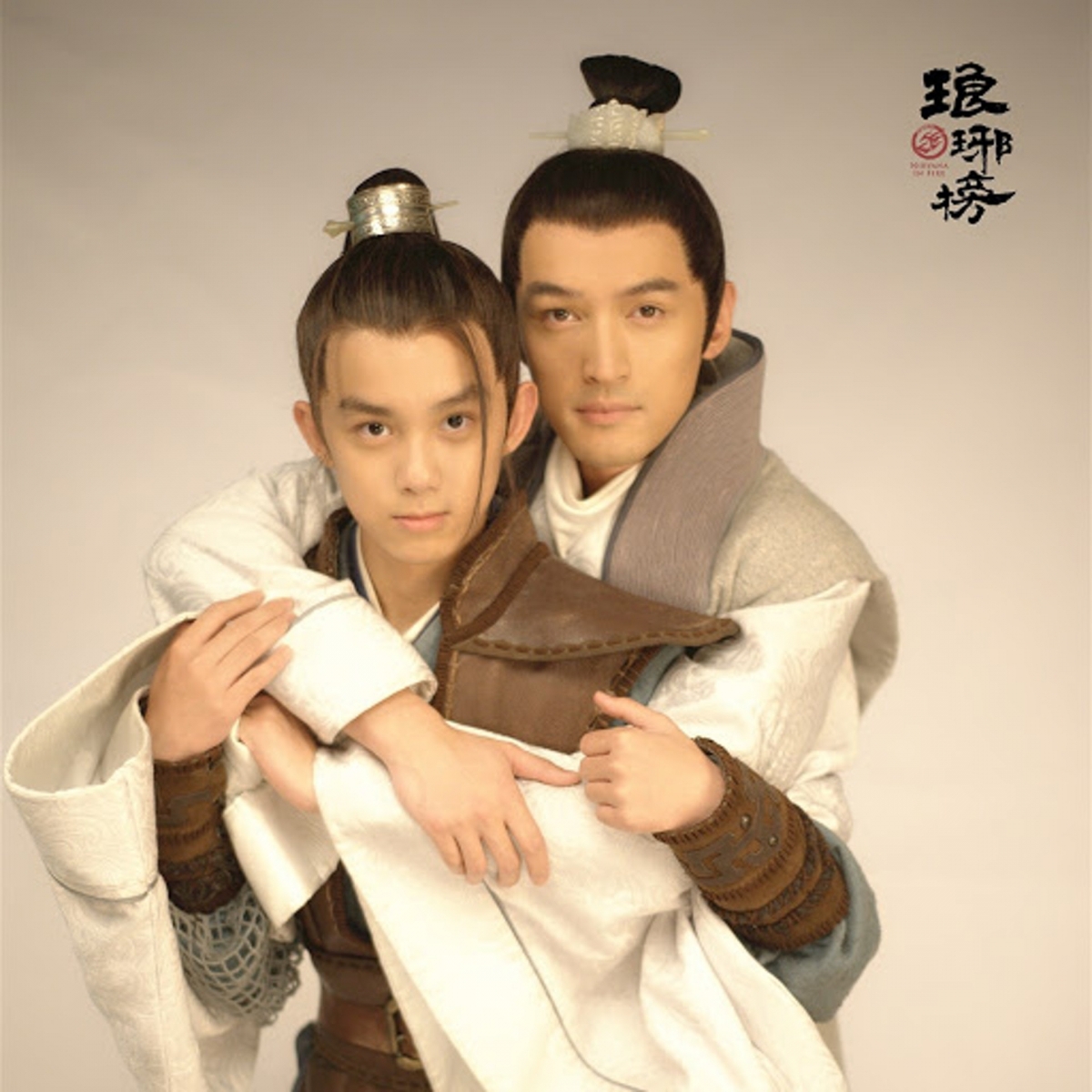 吳磊和胡歌在古裝戲合作多次,兩人默契十足。