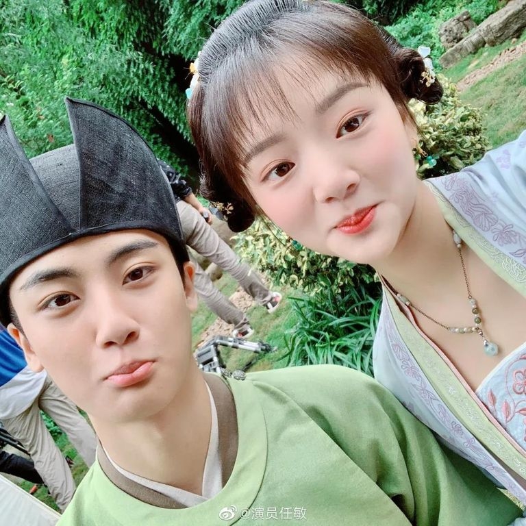 任敏和邊程戲外曾是愛拌嘴的好朋友。