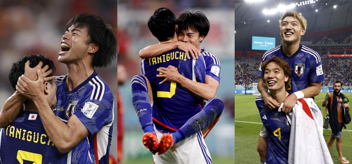 日本隊歡呼模樣相當可愛