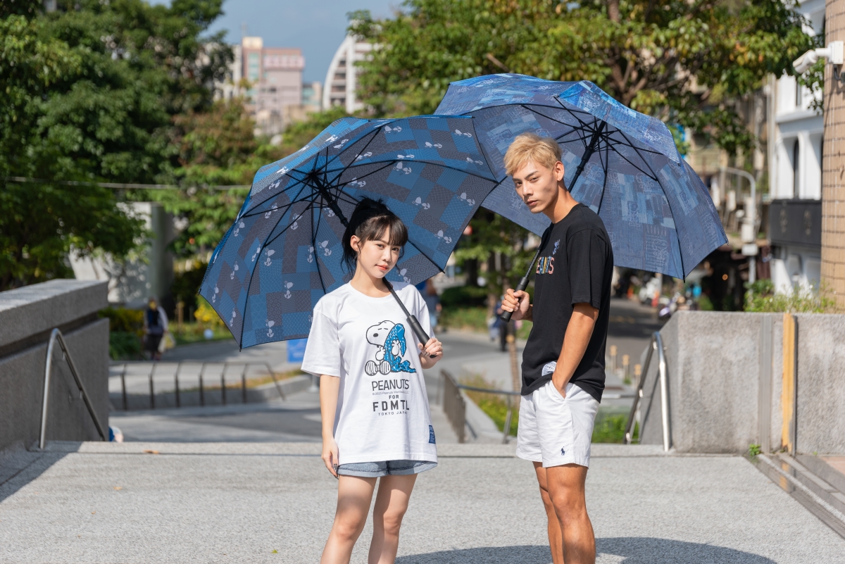 史努比自動高爾夫球傘