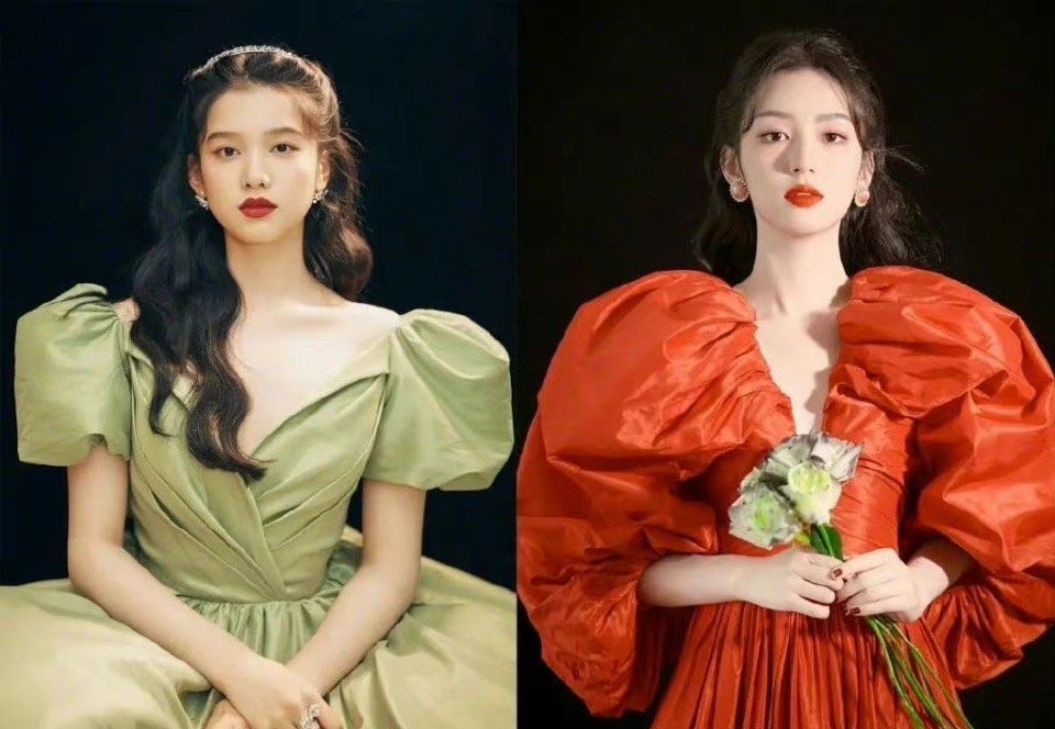 張婧儀、周也傻傻分不清楚。