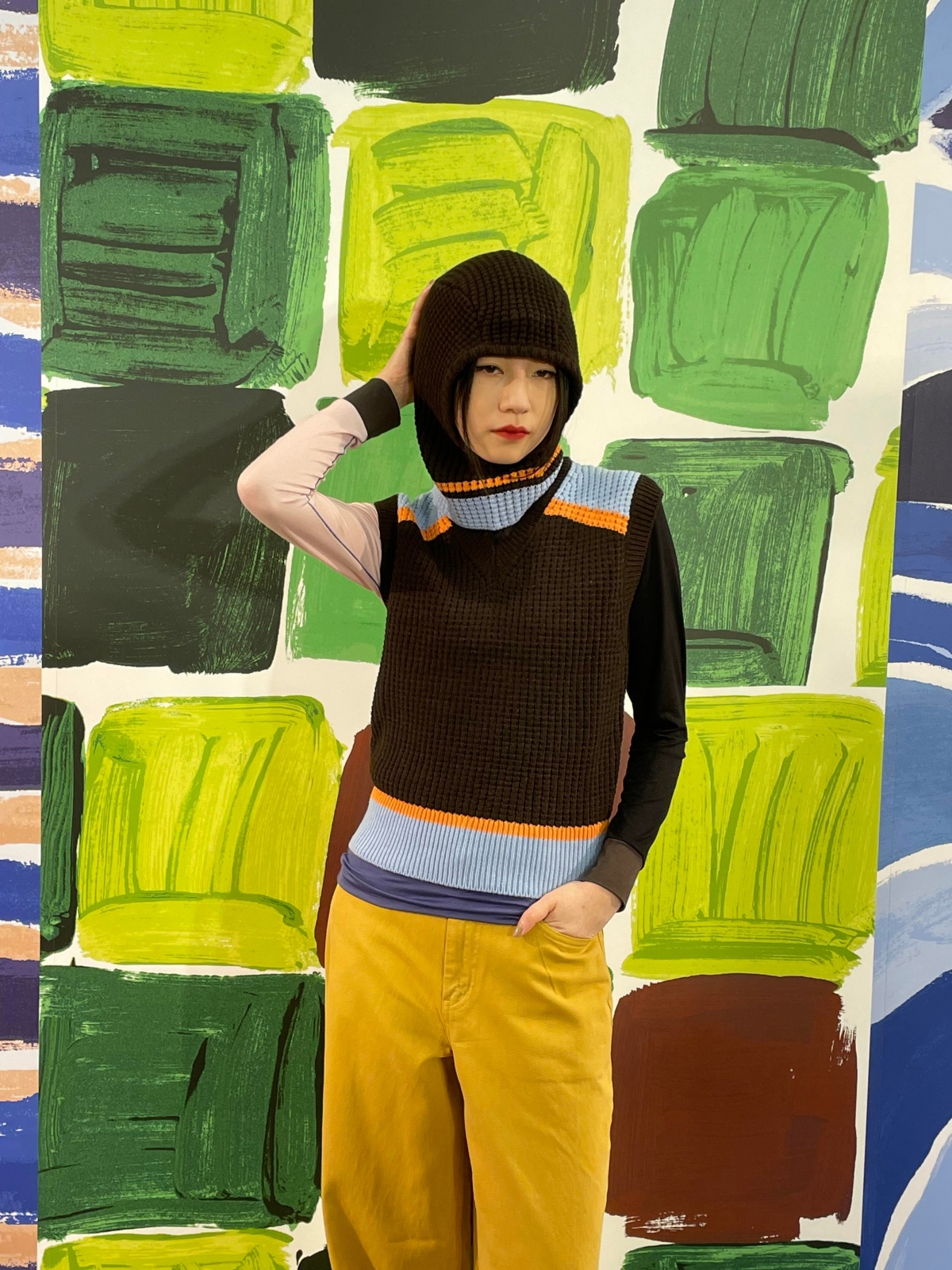 UNIQLO and MARNI 巴拉克拉瓦針織帽 NT790。